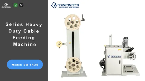 Automatic Cable Spooling Machine Heavy-Duty Wire and Cable Prefeeder Machine Cable Prefeeding System