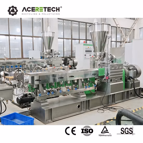 Aceretech Flexible Manufacturing Extruder Pelletizer für das Recycling verschiedener industrieller Kunststoffabfälle
